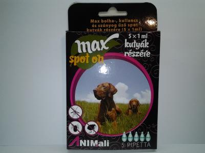 Dr Pet (Max) bolha,kullancs riasztó spot (1ml) kutyák
