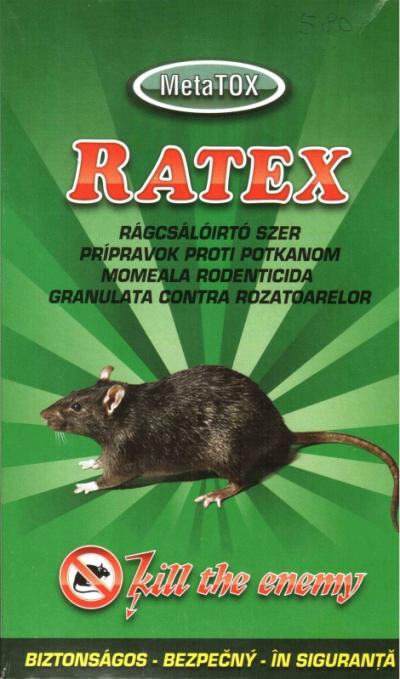 RATEX rágcsálóirtószer granulátum 200g