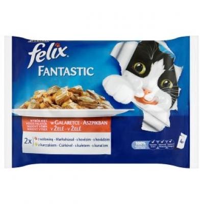 Felix 3+1 Marha-Csirke ízekben