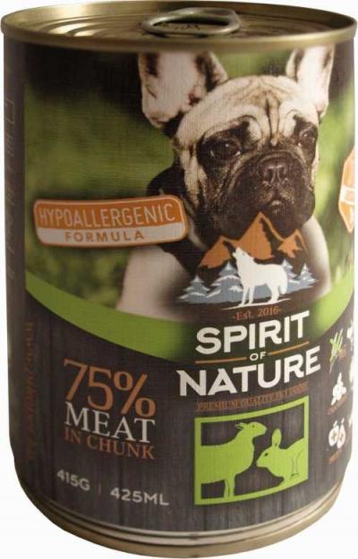 Spirit of Nature Bárány és nyúl hússal 415g
