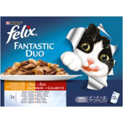 Félix 3+1 alut.csirke-marha-pulyka-bárány aszpikban